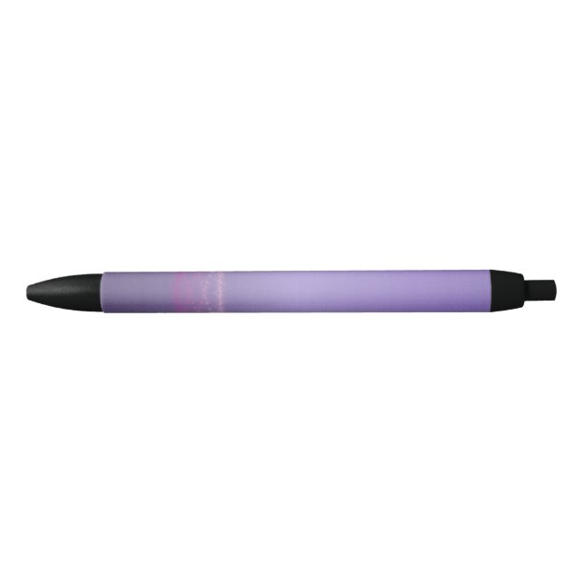 Bolígrafo De Tinta Negra Lavanda (Anverso)