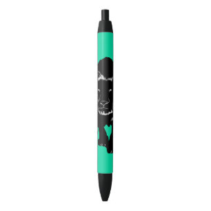 Bolígrafo De Tinta Negra León de estrangulamiento