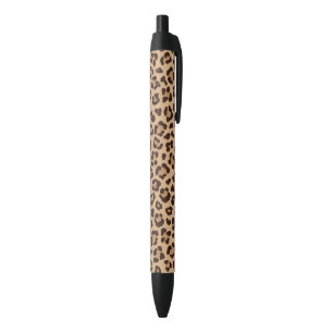 Bolígrafo De Tinta Negra "Leopardo"
