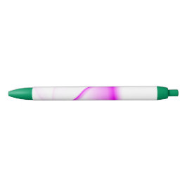 Bolígrafo De Tinta Negra Líneas Rosa Caliente