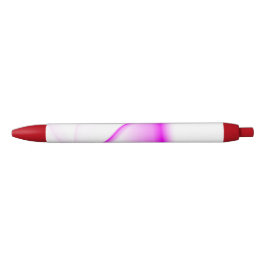 Bolígrafo De Tinta Negra Líneas Rosa Caliente