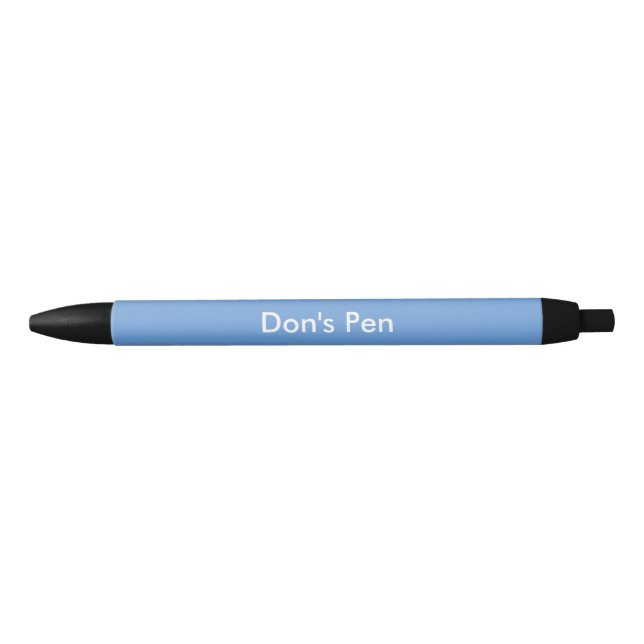 Bolígrafo De Tinta Negra Little Boy Blue Personalizado (Anverso)