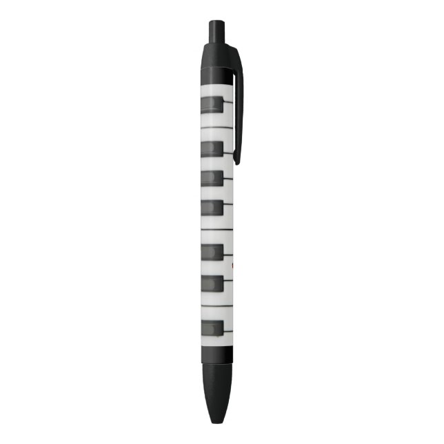 Bolígrafo De Tinta Negra Llaves del piano con las mariquitas (Parte inferior (Vertical))