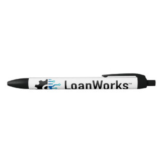 Bolígrafo De Tinta Negra LoanWorks Company Pen - Negro o Azul