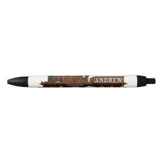 Bolígrafo De Tinta Negra Locomotora de tren personalizada