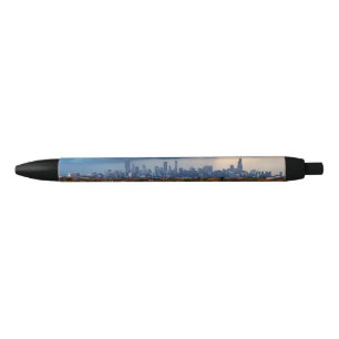 Bolígrafo De Tinta Negra Los E.E.U.U., Illinois, Chicago, paisaje urbano