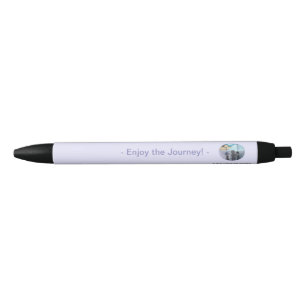 Bolígrafo De Tinta Negra Louvre Pens - Disfruta (Conjunto de 2)