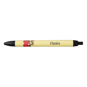 Bolígrafo De Tinta Negra Lover Sparrow Orgánico come tomate rojo Añadir n