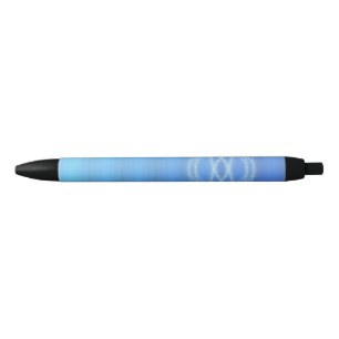 Bolígrafo De Tinta Negra Luces azules