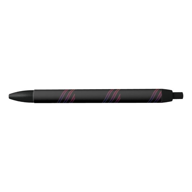 Bolígrafo De Tinta Negra Luces de neón (Anverso)