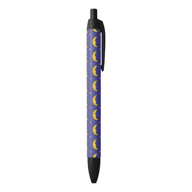 Bolígrafo De Tinta Negra Luna (Parte inferior (Vertical))