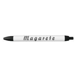 Bolígrafo De Tinta Negra Magarete Kugelschreiber