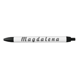 Bolígrafo De Tinta Negra Magdalena Kugelschreiber