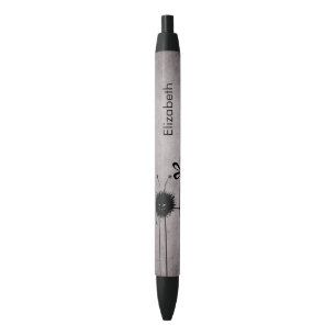 Bolígrafo De Tinta Negra Mal Flor Bug Vintage Gótico Personalizado