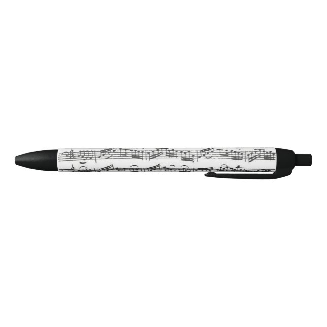 Bolígrafo De Tinta Negra Manuscrito de la música de la habitación del (Parte de abajo)