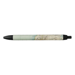Bolígrafo De Tinta Negra Mapa de Israel