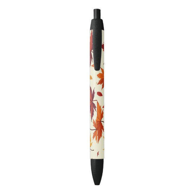 Bolígrafo De Tinta Negra Maple Paint Pen (Atrás (Vertical))