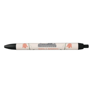 Bolígrafo De Tinta Negra Máquina de Coser Antigua Sastre