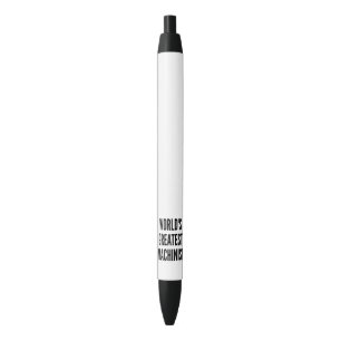 Bolígrafo De Tinta Negra Maquinista más grande del mundo
