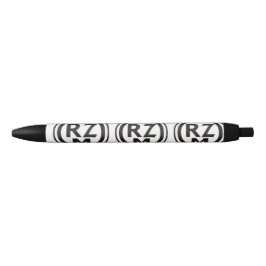 Bolígrafo De Tinta Negra marca RZM alemana de la SGM