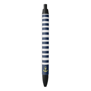Bolígrafo De Tinta Negra Marinero