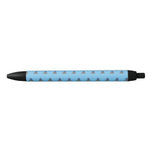 Bolígrafo De Tinta Negra ¡Marinero! Barco de Vela Azul