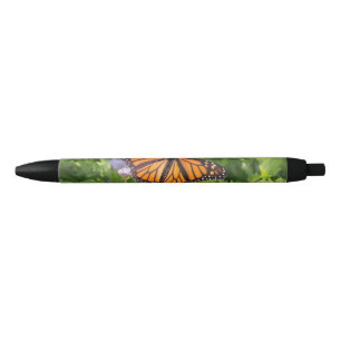 Bolígrafo De Tinta Negra Mariposa de monarca