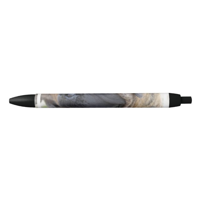 Bolígrafo De Tinta Negra Mastín Brindle (Anverso)