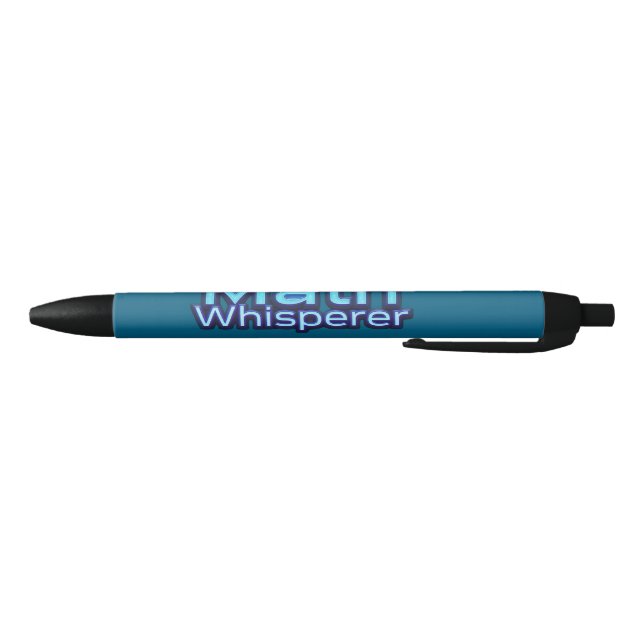 Bolígrafo De Tinta Negra Math Whispere (Parte de abajo)