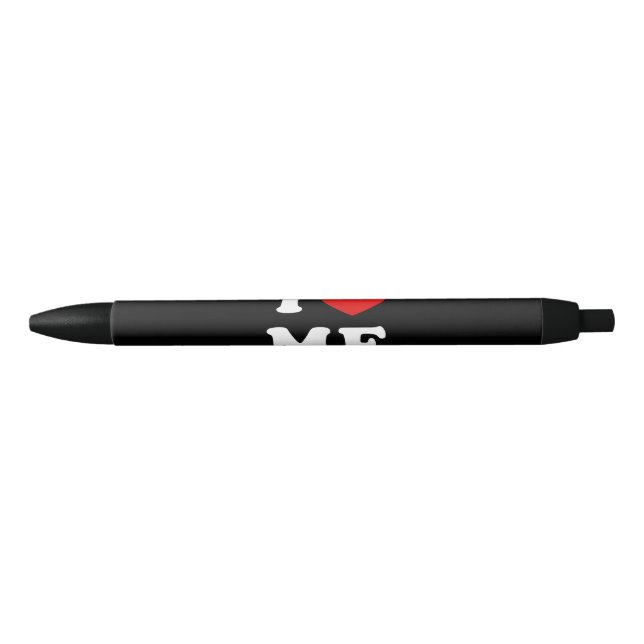 BOLÍGRAFO DE TINTA NEGRA ME AMO (Anverso)
