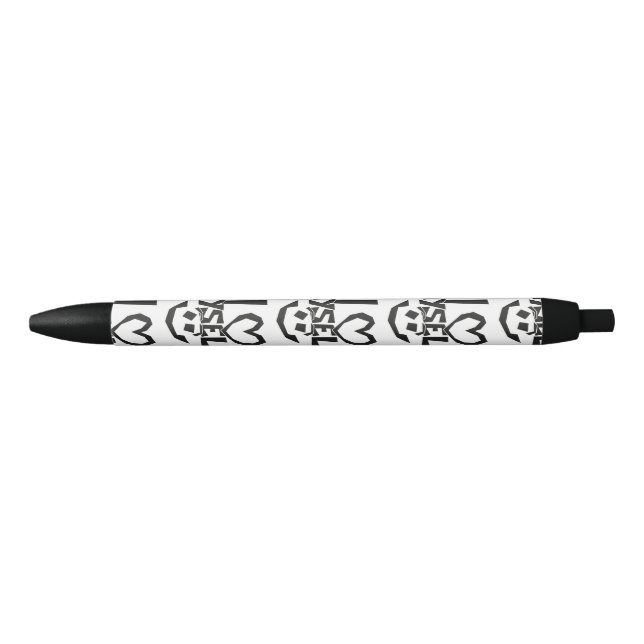 Bolígrafo De Tinta Negra Me amo (Anverso)