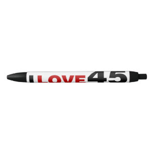 Bolígrafo De Tinta Negra Me encanta 45