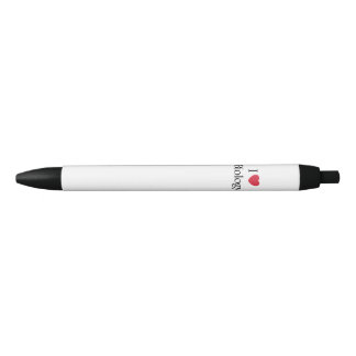 Bolígrafo De Tinta Negra Me encanta la biología