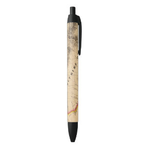 Bolígrafo De Tinta Negra Mediados de oeste 41 de Estados Unidos