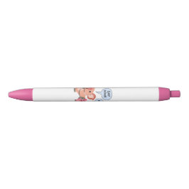 Bolígrafo De Tinta Negra Médica de cerdo Personalizado y paciente