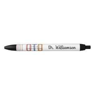Bolígrafo De Tinta Negra Médico de Terapia Ocupacional Personalizada