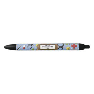 Bolígrafo De Tinta Negra Médico personalizado Ideas de regalo Pen