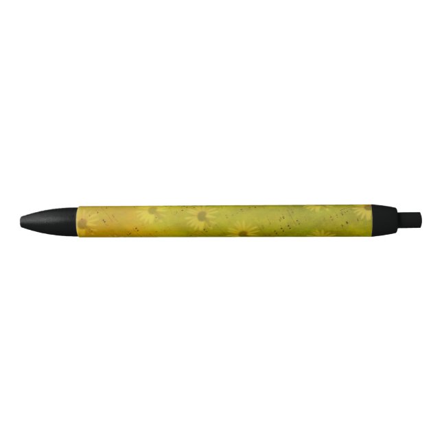 Bolígrafo De Tinta Negra Medios Mixtos de Sol (Anverso)