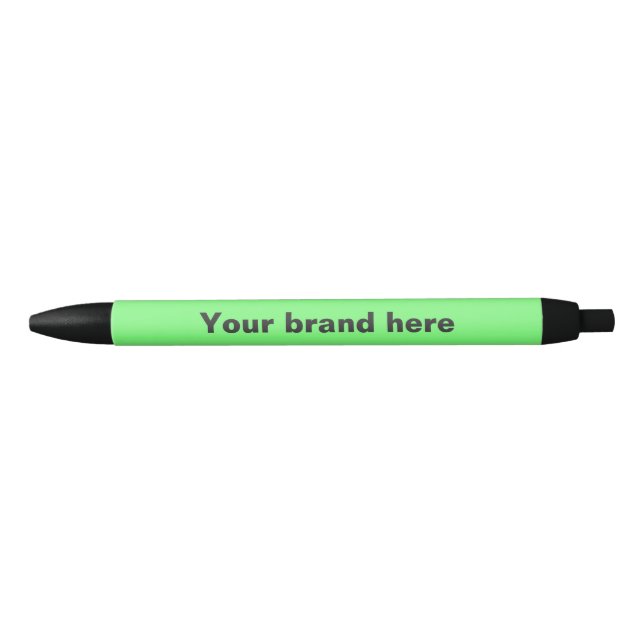 Bolígrafo De Tinta Negra Mercancía del márketing del personalizar de la (Anverso)