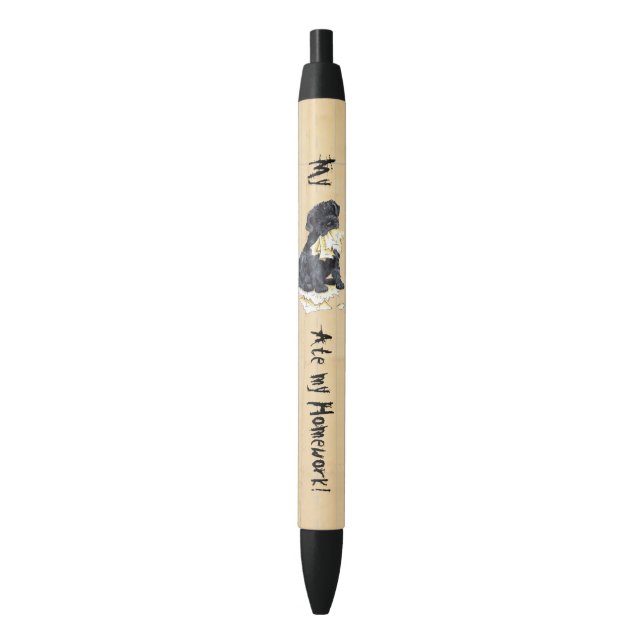 Bolígrafo De Tinta Negra Mi Kerry Ate Mi Casa (Frente vertical)