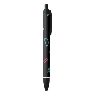Bolígrafo De Tinta Negra Minimalist Doodle Pastel Pen