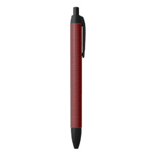 Bolígrafo De Tinta Negra Mirada roja de la malla de la armadura de Borgoña