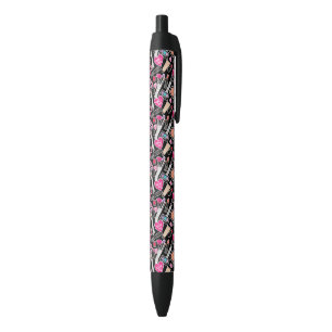Bolígrafo De Tinta Negra Modelo de neón del maquillaje