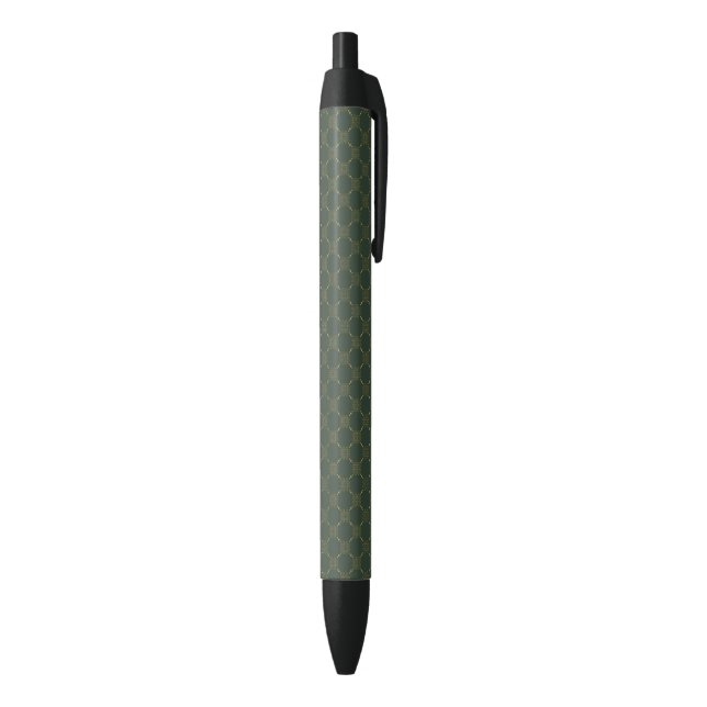 Bolígrafo De Tinta Negra Modelo de nudo céltico (Parte inferior (Vertical))