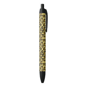 Bolígrafo De Tinta Negra Modelo del leopardo