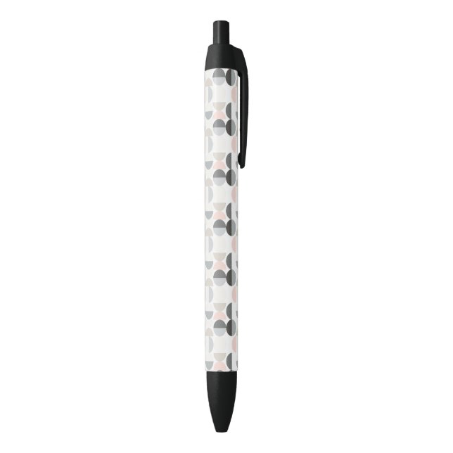 Bolígrafo De Tinta Negra Modelo escandinavo del semicírculo del estilo (Parte inferior (Vertical))