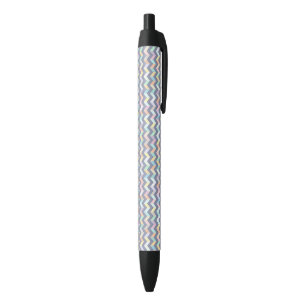 Bolígrafo De Tinta Negra Modelo geométrico