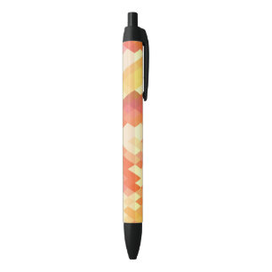Bolígrafo De Tinta Negra Modelo geométrico 1