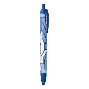 Bolígrafo De Tinta Negra Modelo geométrico 2