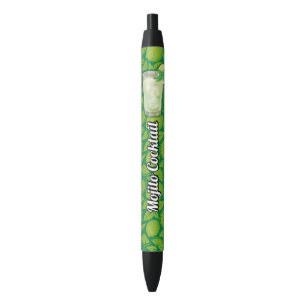 Bolígrafo De Tinta Negra Mojito